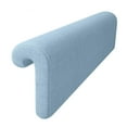 thumbnail image 1 of Cabecero colgante de cama con funda extraíble, almohada moderna para la cabecera con hebilla y respaldo para ver películas en el dormitorio o en casa. azul, 1 of 8
