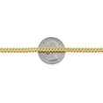 thumbnail image 4 of LOVEBLING 10K Yellow Gold 4mm Plain Hollow Franco Chain Necklace (26"), 4 of 5