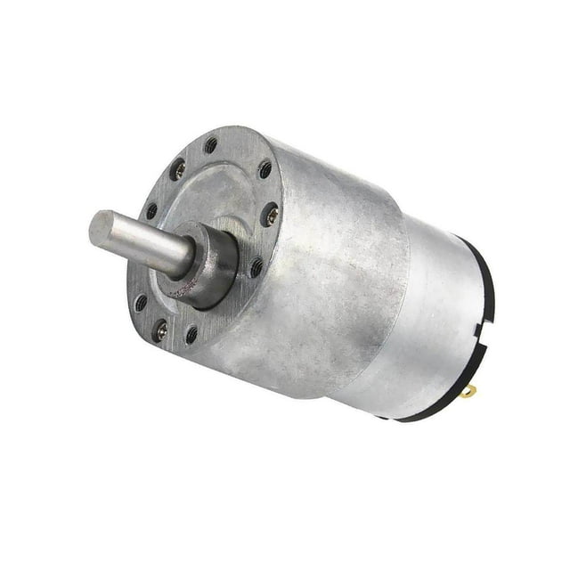 kurtrusly 37GB-520 12V DC High Torque Gear Box Micro Speed Reduction Motor 66RPM