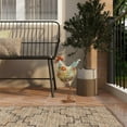 thumbnail image 3 of DecMode 17" Indoor Outdoor Distressed Standing Rooster Garden Sculpture with U Shaped Feet, 3 of 16