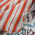 thumbnail image 5 of Barefoot Bungalow Atlantis Coastal Quilt Set, Coral, 3-Piece King/Cal King, 5 of 5