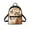 Autumn Cat Berry Print, variant on HELLHERO Glowing Wolf Pattern Travel Shoulder Bags Easy to Carry Mini Backpack for Outing Hiking, Polyester Smooth Zipper Small Backpack