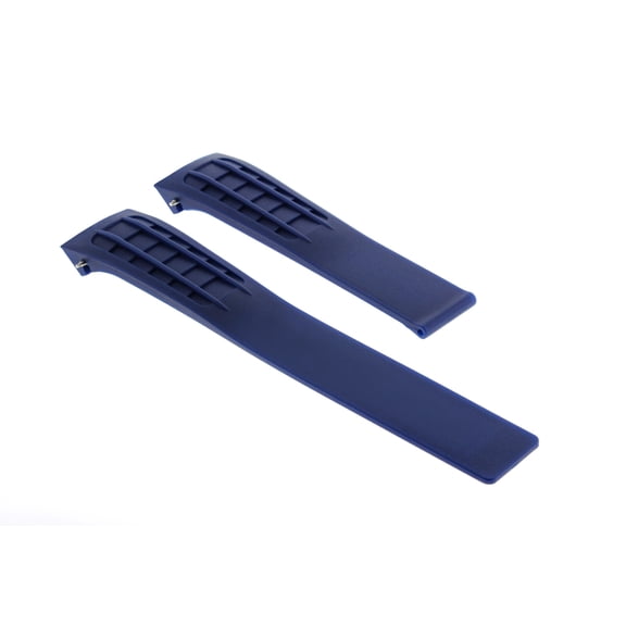22MM RUBBER STRAP BAND FOR TAG HEUER CARRERA CAG7011 LIMITED EDITION F1 BLUE