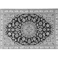 thumbnail image 1 of Ahgly Company Indoor Rectangle Medallion Gray Traditional Area Rugs, 8' x 12', 1 of 1