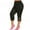 Black, variant on Women Workout Yoga Pants Basic Gym Pants Plus Size Cutout Stretch Yoga Pants Running Pants Cropped Leggings Sport Pants