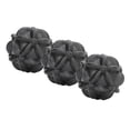 thumbnail image 1 of Bola De Masaje Para Fascitis, Bola De Masaje Con Puntos Gatillo Sólidos Negros, Suave, 3 Piezas, Liberación Miofascial, Forma De Pétalo Elástico Para Brazos, 1 of 7
