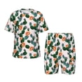 thumbnail image 1 of Balery Cactuses Conjunto de Pijama Infantil de Manga Corta con Estampado – Ropa de Dormir de Algodón Suave-Large, 1 of 6