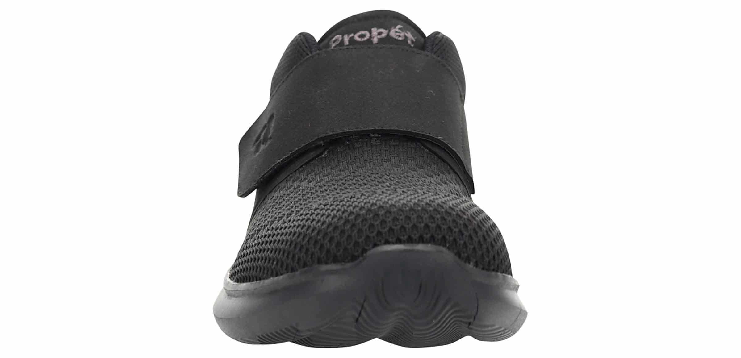 Propet Viator Strap Casual Walking Shoes Black / White MAA073M Men\'s 15 W (E) Viator Strap Sneaker | Men main image 2