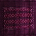 thumbnail image 1 of Ahgly Company Indoor Square Southwestern Pink Country Area Rugs, 8' Square, 1 of 4