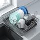 thumbnail image 2 of Kitsure Escurreplatos - Escurreplatos que Ahorra Espacio, Escurreplatos para encimera de Cocina, Escurridor de Cocina de Acero Inoxidable Duradero con Soporte para Cubiertos, Gris, 2 of 4