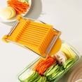 thumbnail image 1 of Fiudx Cortadora de Fiambres, Diseño Compacto, Construcción Duradera de Acero Inoxidable, Fácil de Usar para Cortar Frutas y Verduras, Ideal para Picnics En La Cocina, Ahorra Espacio., 1 of 5