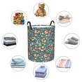 thumbnail image 6 of Goofa Foxes and Birds in Forest Printed Circular Hamper,Laundry Basket with Handles,Storage Baskets Foldable,Large Capacity Laundry Hamper-Medium, 6 of 8
