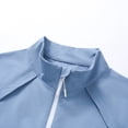 thumbnail image 4 of Youthup Men's Stand Collar Summer Jacket - Quick Dry Breathable Long Sleeve Casual Outerwear with Two Pockets, 4 of 8
