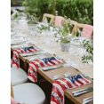 thumbnail image 4 of Cloth Napkins Retro Watercolor American Flag on Linen Washable Soft Kitchen Dinner Napkin Set of 6,Independence Day Theme Reusable Cocktail Napkins for Wedding Holiday Party Event,20x20In, 4 of 7