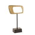 thumbnail image 1 of 21.75" ALUMINUM RHOMBUS ON STAND, GOLD, KD, 1 of 4