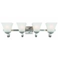 thumbnail image 1 of Torino 4-Light Vanity Light, Satin Nickel Finish, 1 of 1