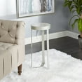 Stella Faux Marble Round Accent Table - Walmart.com