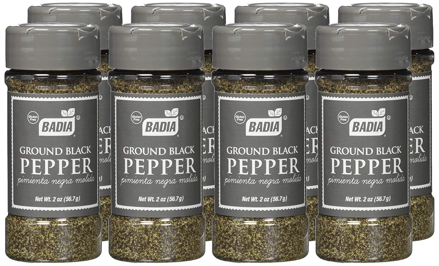 Badia Ground Black Pepper, 2 Ounce -- 8 per case.
