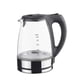 thumbnail image 1 of 1.7l Glass Electric Kettle Auto Shut Off Led Illuminating Water Kettle With Eu Plug (blue Light), 1 of 4