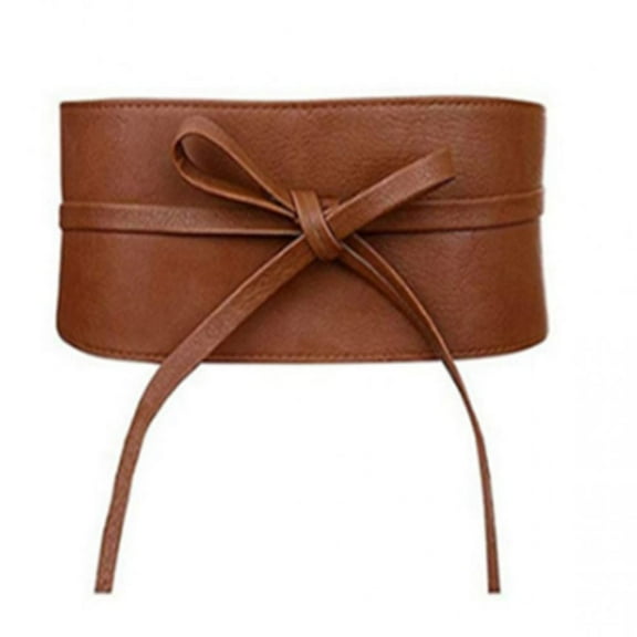 Women's Wide Wrap Belt, Obi Lace Up Waist Belt, Tie Belt