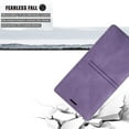 thumbnail image 5 of Allytech Slim Wallet Case for Samsung Galaxy S23 with Card Slots & Cash Pocket, Luxury PU Leather Kickstand Magnetic Closure Shockproof Anti-Drop Protective Flip Cover Case, Purple, 5 of 6