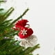 thumbnail image 4 of Gorro navideño hecho a mano, decoración para árbol de Navidad, armario de centro comercial, decoración para ambientes festivos, regalos navideños., 4 of 6
