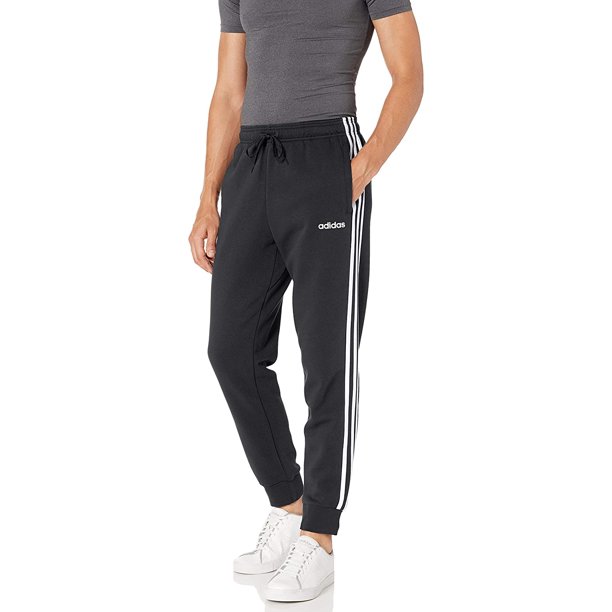 Adidas Men's Athletic Essentials 3-Stripes Tapered Cuffed Training Pants - Walmart.com
