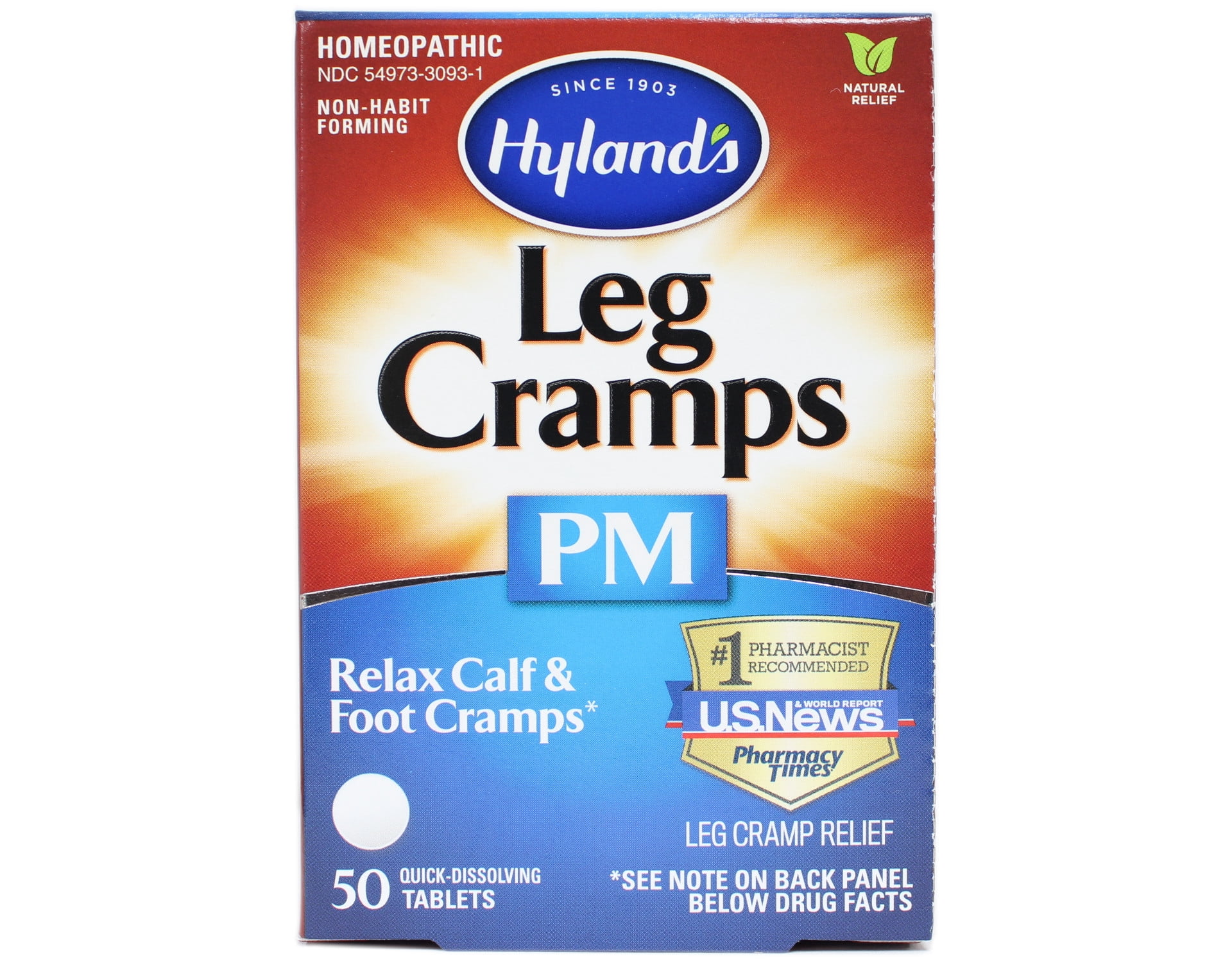 Hyland's Leg Cramps PM w-Quinine Homeopathic Nighttime  