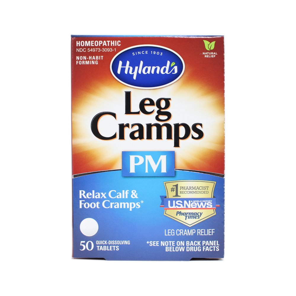 Hyland's Leg Cramps PM wQuinine Homeopathic Nighttime Relief 50