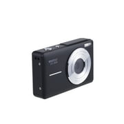Vivitar Popsnap Slim Lightweight Built-In Flash 1080p 16X Zoom Compact Digital Camera with Micro SD Slot, Black