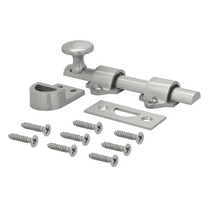 Nuk3y Heavy Duty Solid Brass Dutch Door Surface Bolt 4 inch