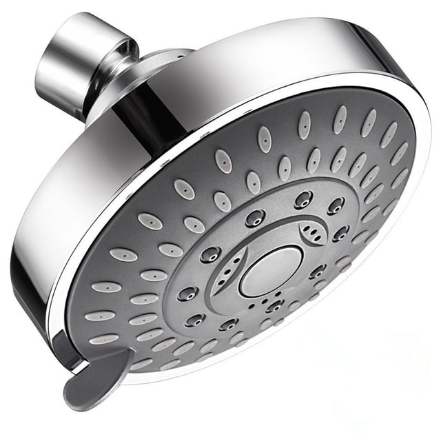 Shower Head High Pressure Shower Head Shower Head High Pressure 4 Inch 5-Setting Adjustable Shower Head Top Spray