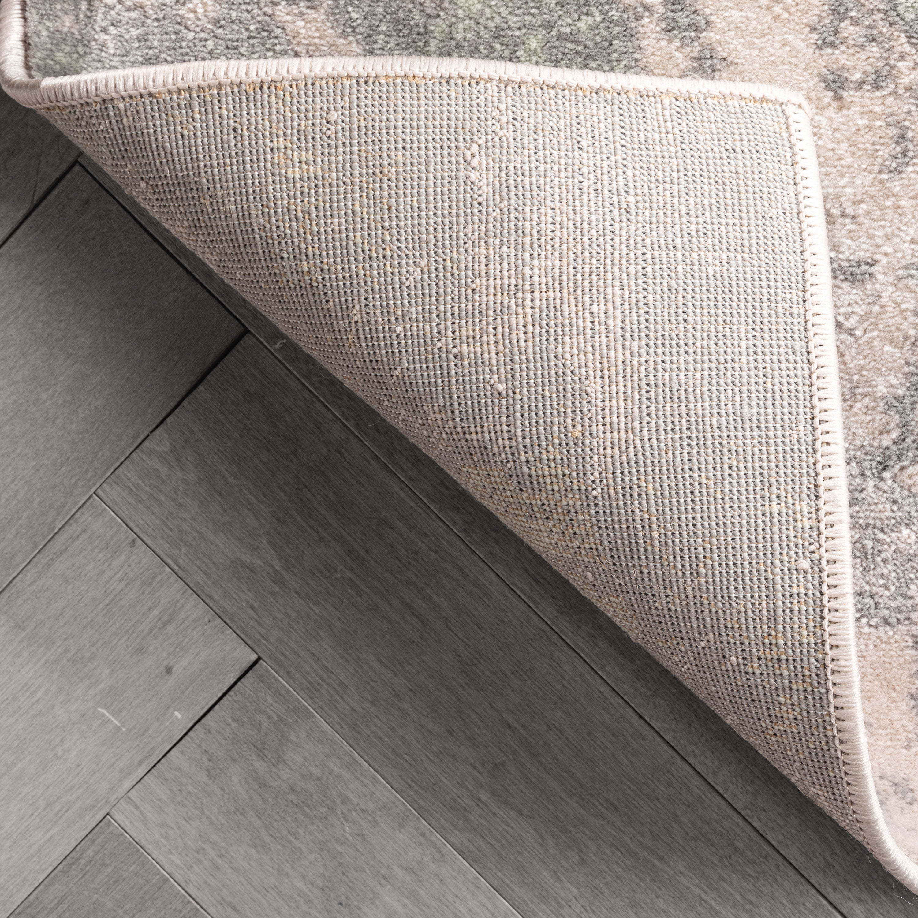 Well Woven Barclay Kalia Modern Geometric Grey Green 5'3" x 7'3" Area Rug