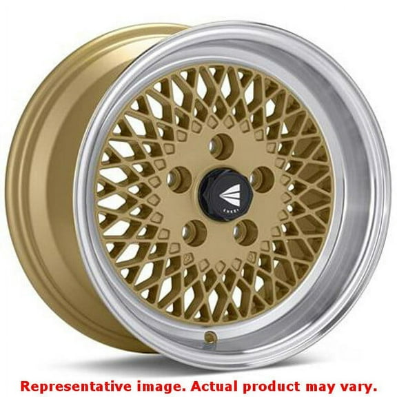 Enkei92 Classic Line 15x8 25mm Offset 4x100 Bolt Pattern Gold Wheel