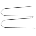 thumbnail image 2 of 2 Pcs U Shaped Car Radio Removal Tool Kit For Disassembly Of Cd Dvd Audio Frequency Converters Suitable For Most Vehicle Models And Essential For Car Maintenance, 2 of 8