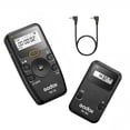 thumbnail image 1 of Godox TR Series 2.4G Wireless Timer Remote Control Camera Shutter Remote(Tramsmitter & Receiver) 6 Timer Settings 32 Channels 100M Control Distance with TR-C1 Shutter Cable Replacement for Canon, 1 of 8