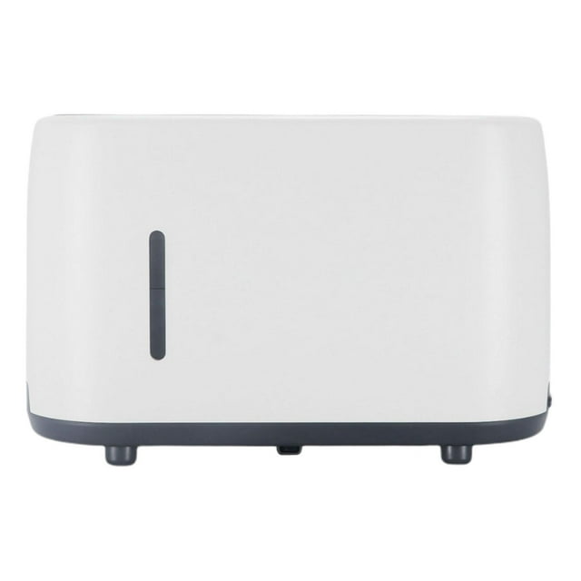Humidificador y difusor de aire con llama y luz nocturna de 200 ml para sala de estar. blanco