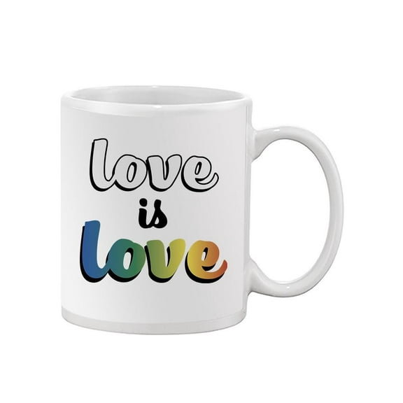 Love Is Love Mug - SPIdeals Designs,