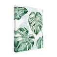 thumbnail image 2 of Grace Popp 'Split Leaf I' Outdoor Canvas 19x19, 2 of 5