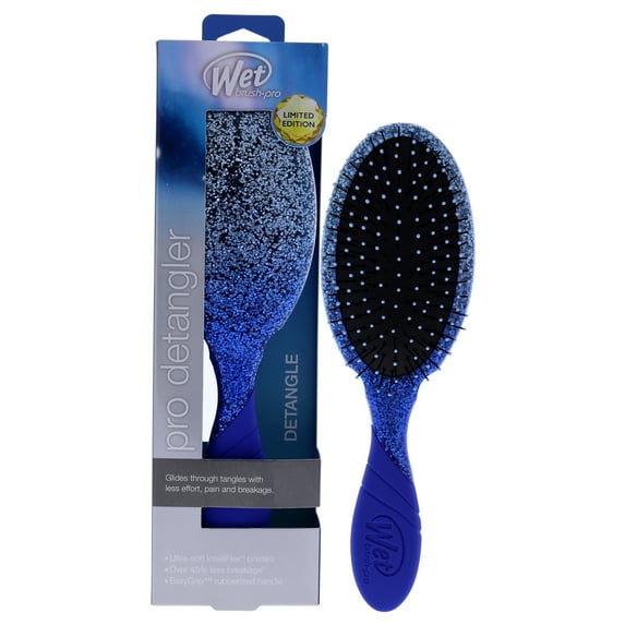 Pro Detangler Gilded Glamour Brush - Icy Blooms by Wet Brush for Unisex - 1 Pc Hair Brush