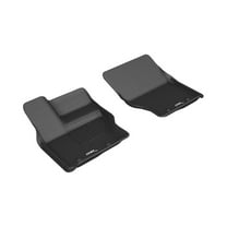 3D MAXpider Custom Fit Kagu Floor Mat (Black) Compatible with Land Rover Discovery 2017-2023 - Front Row