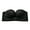 Black, variant on Women Strapless Bra Push Up Seamless Half Cup Brassiere Dress Wedding Underwear