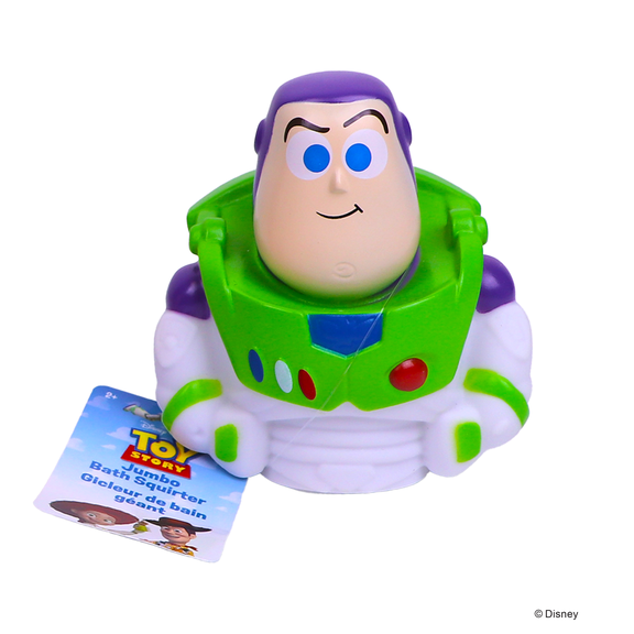 Disney Toy Story Buzz Jumbo Bath Squirter, 1-Piece Squeezy Water Play Toy for Toddlers