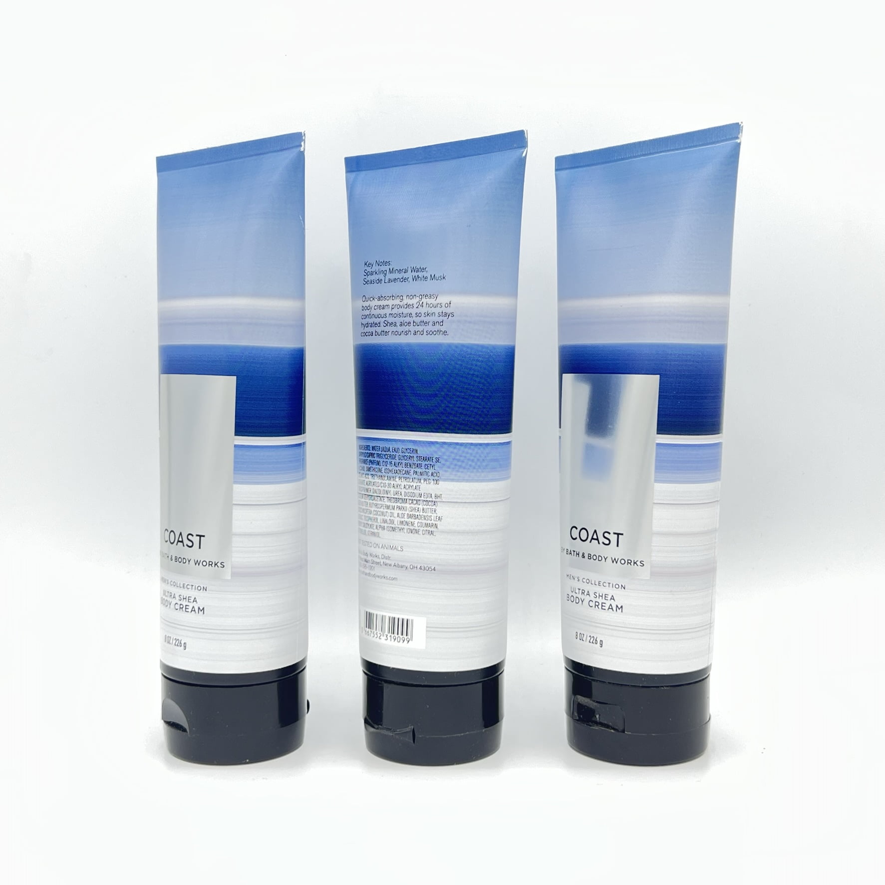 Bath & Body Works Men's Collection Coast Ultra Shea 8oz Body