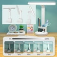 thumbnail image 4 of Led Desk Lamp Touch Sensor Reading Foldable Table Lamp Eye Caring Reading Light, 4 of 6