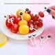 thumbnail image 4 of Bewildely 50 piezas de tenedores de fruta Mini postre galleta Snack pastel cubiertos púas hogar comedor café palillos de vajilla Mostrada, 4 of 6