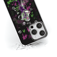 thumbnail image 4 of Mobile phone case for Samsung S21 original and officially Licensed DC pattern Joker 027 optimally adapted to the shape of the mobile phone, case made of TPU, 4 of 5