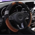 thumbnail image 3 of Funda Elástica Cálida Antideslizante Para Volante De Coche De 15 " Accesorios MX, 3 of 4