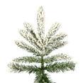 thumbnail image 2 of Vickerman 6.5' Flocked Utica Fir Artificial Christmas Tree, Unlit, 2 of 5
