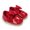 Red, variant on Yoyauz Baby Girl Mary Jane Shoes Anti Slip Rubber Sole Ballet Slippers Princess Dress Wedding Shoes Newborn Kids Shoes Toddler Shoes(0-12Month)